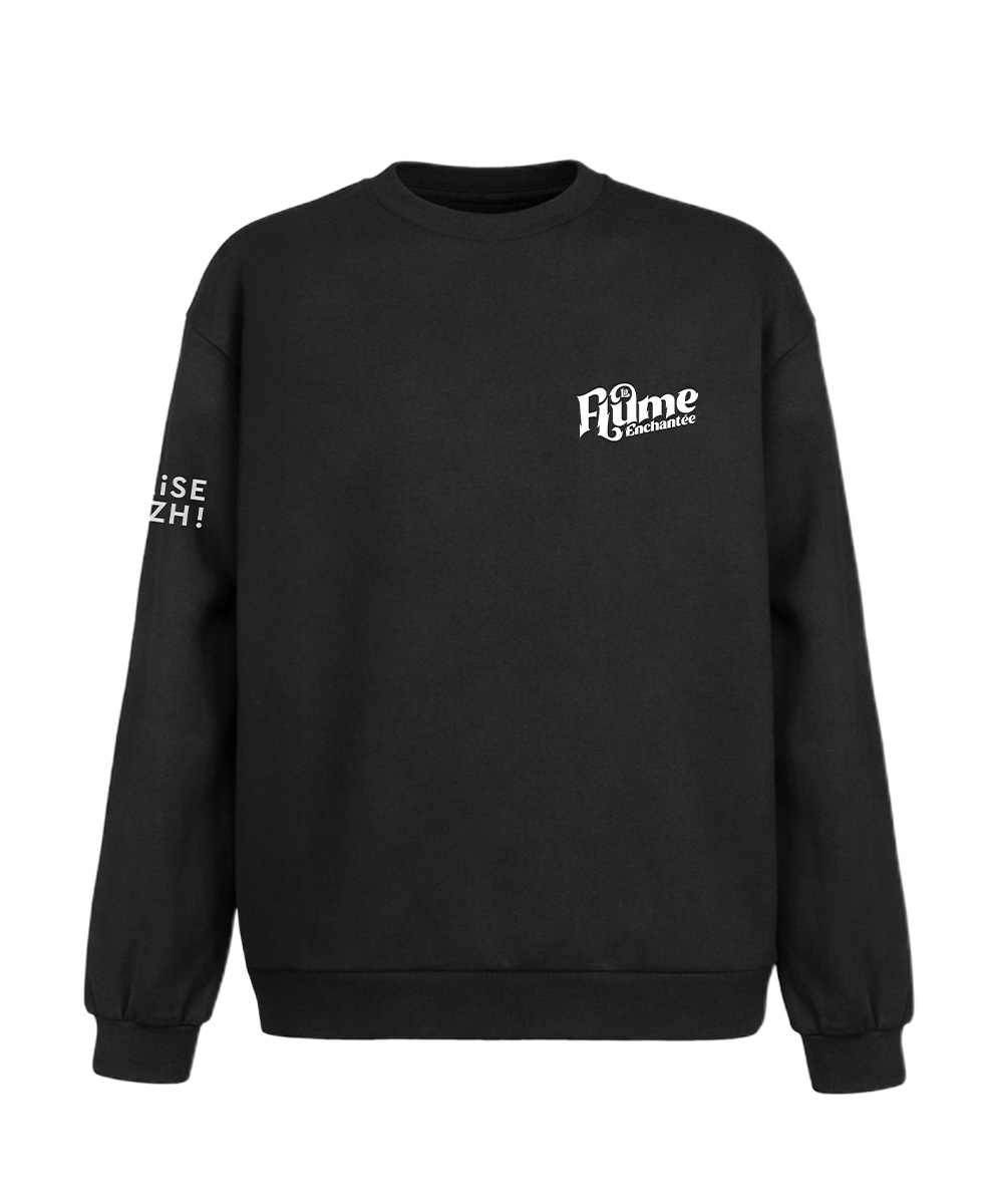 SWEAT COL ROND NOIR