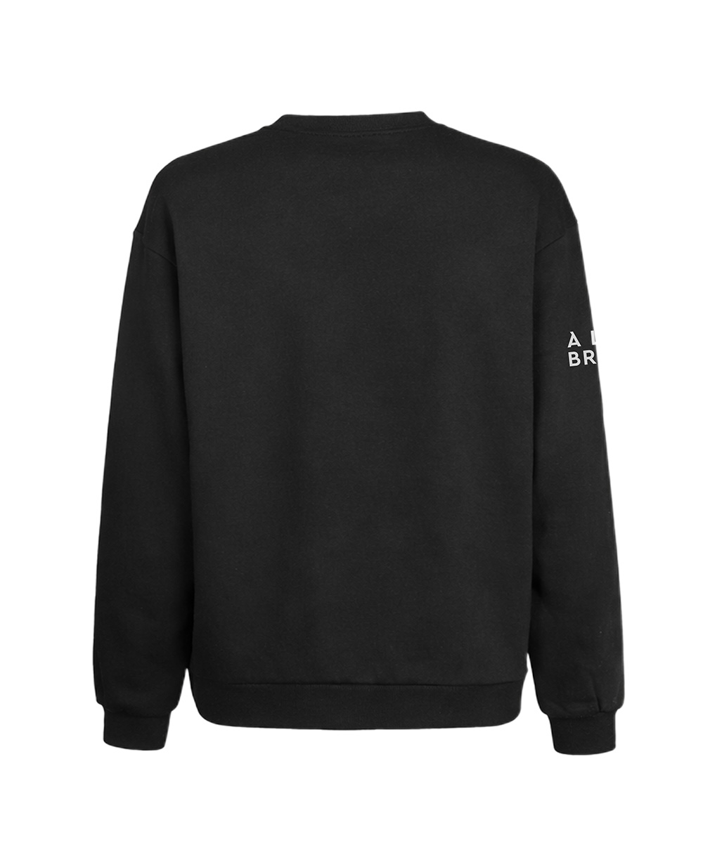 SWEAT COL ROND NOIR