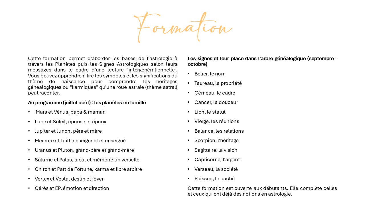Astrologie intergénérationnelle