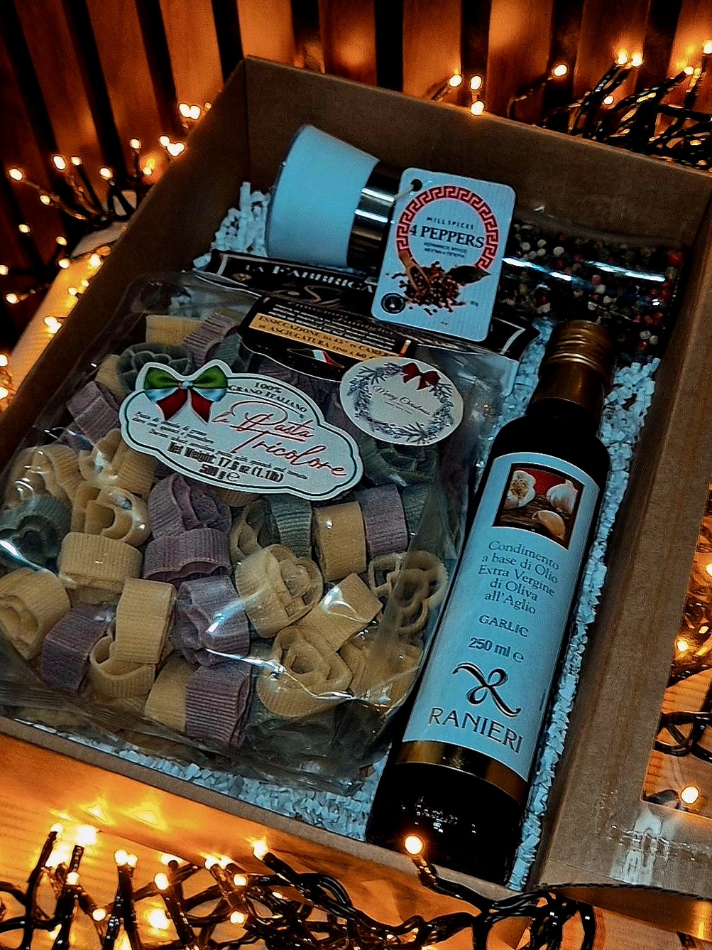 Itališkų skonių dovanų rinkinys