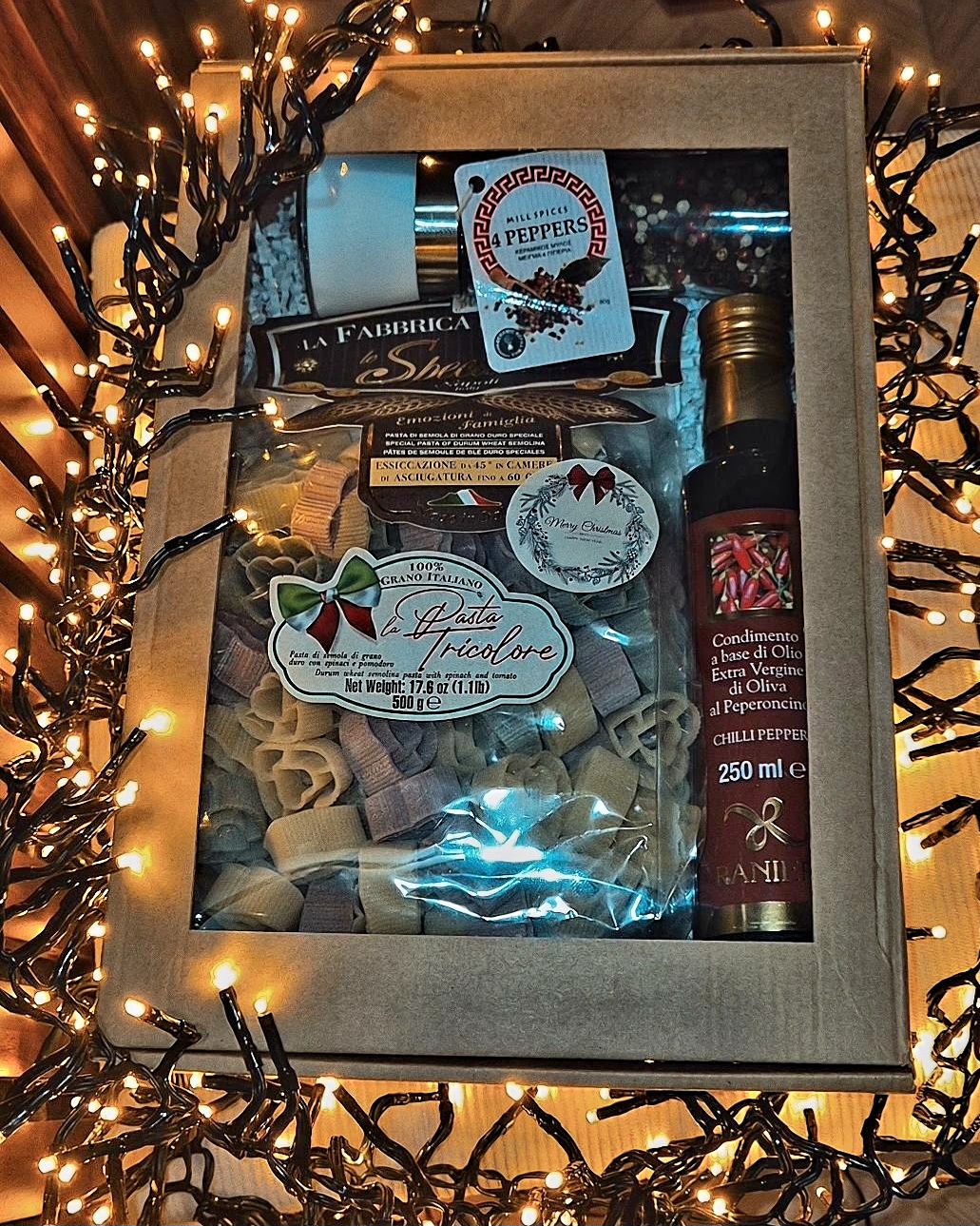 Itališkų skonių dovanų rinkinys