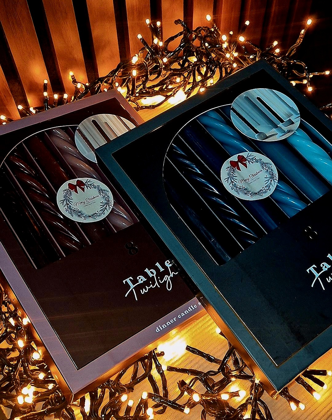 Stalo žvakių rinkinys