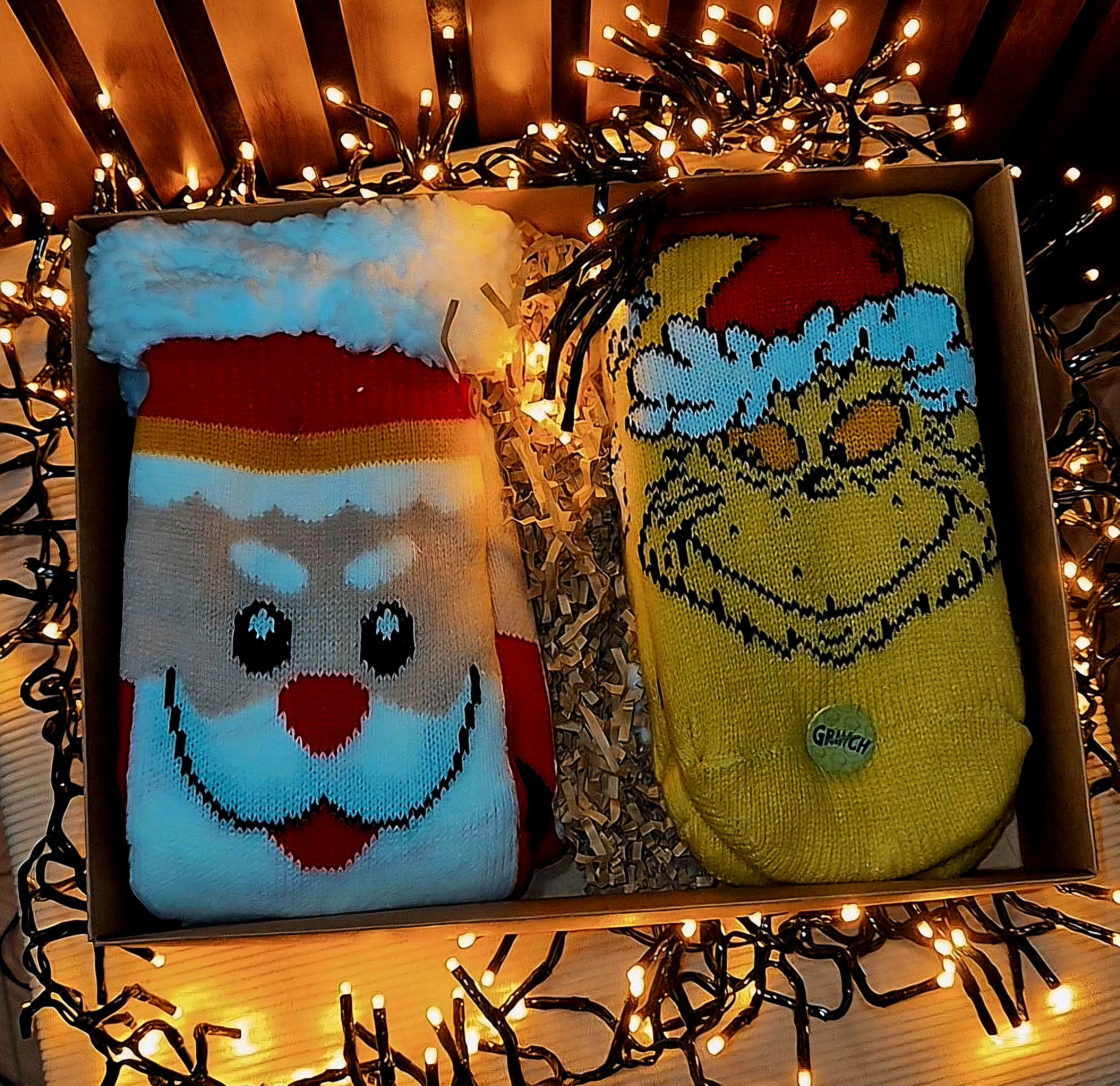 Kalėdinių kojinių dovanų rinkinys