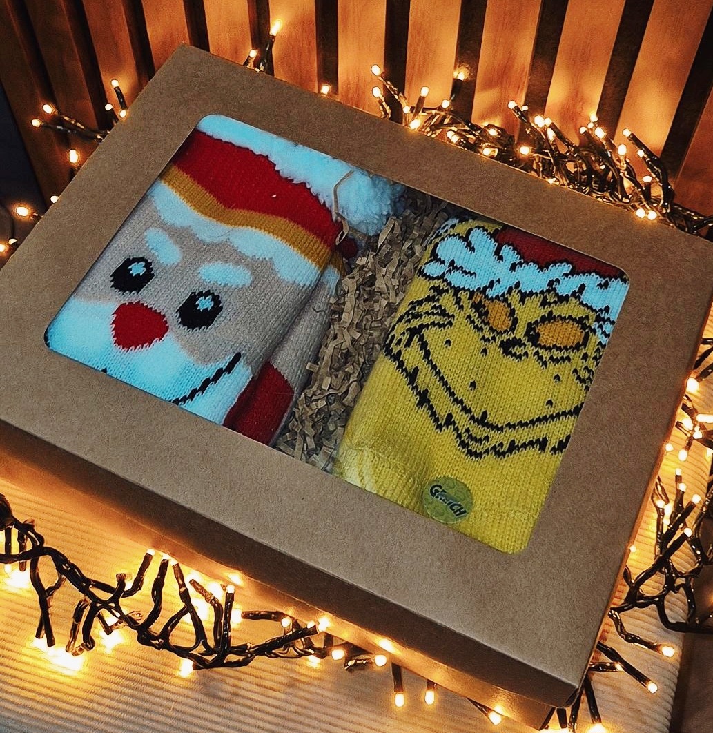 Kalėdinių kojinių dovanų rinkinys