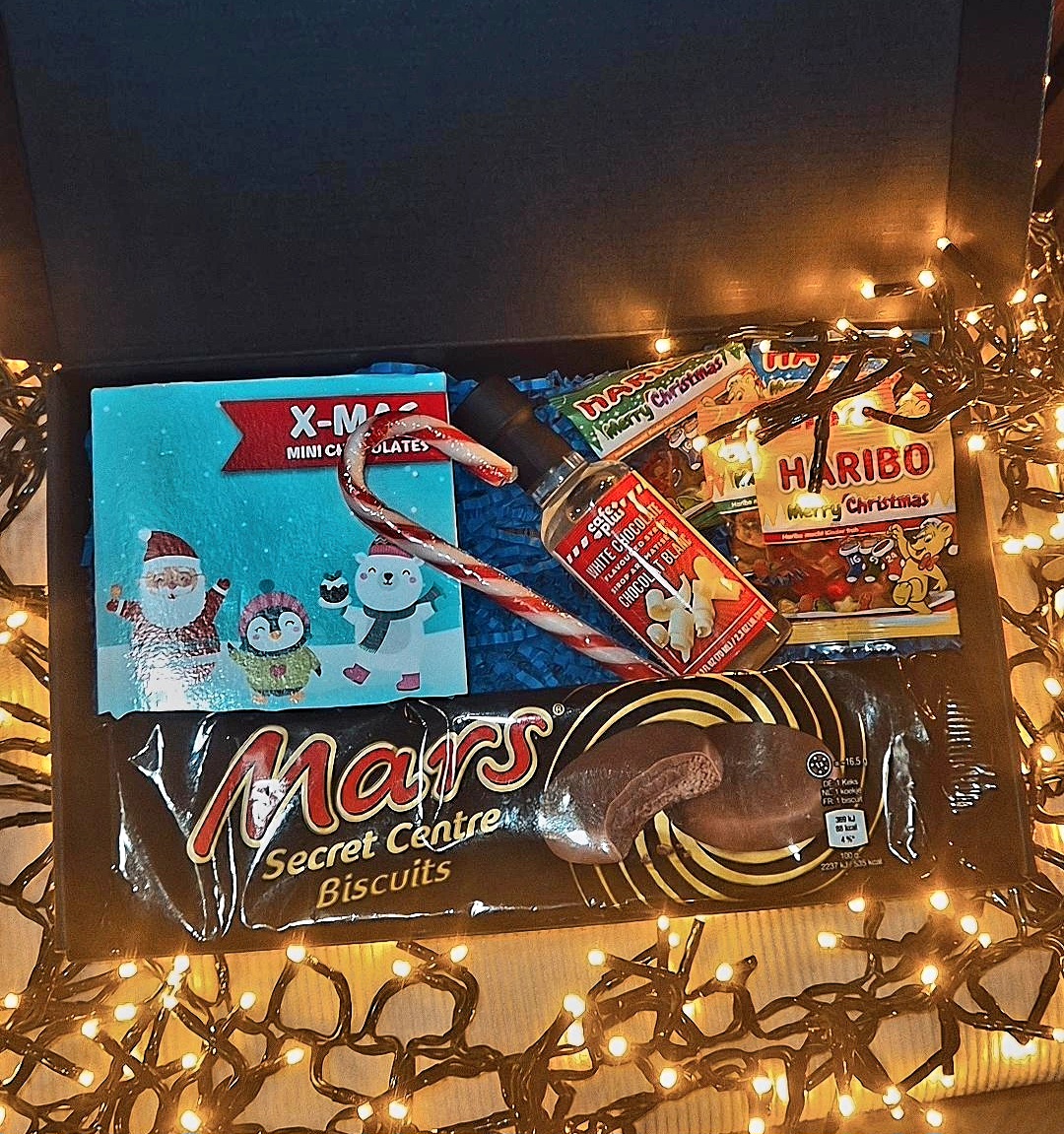 Kalėdinė saldainių dėžutė