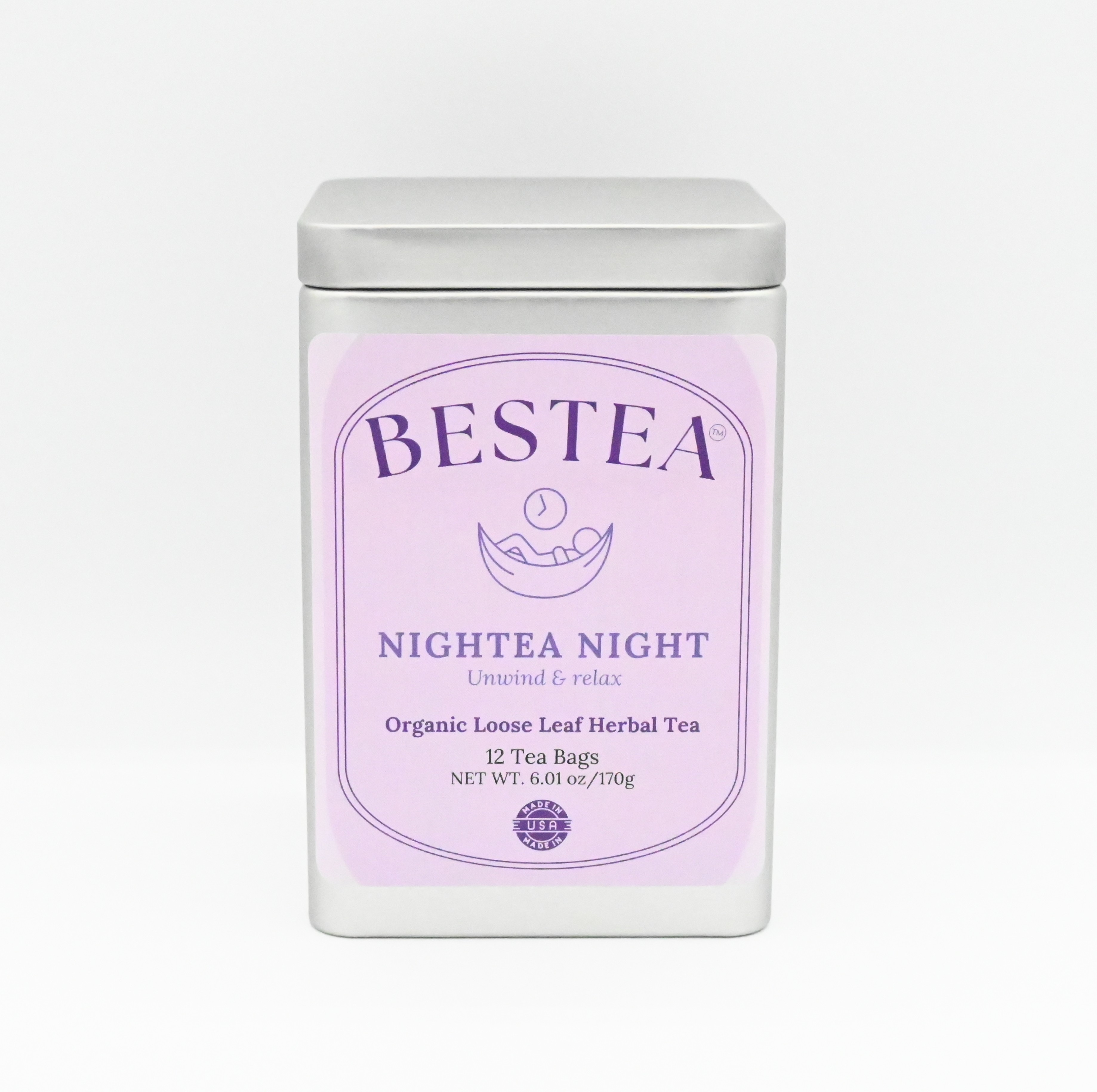 Nightly Night Herbal Tea Tin (20 tea bags)