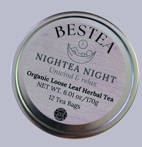 Nightly Night Herbal Tea Tin (12 tea bags)