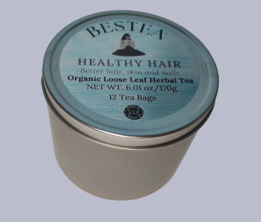 Healthy Hair Herbal Tea Tin (12 tea bags)