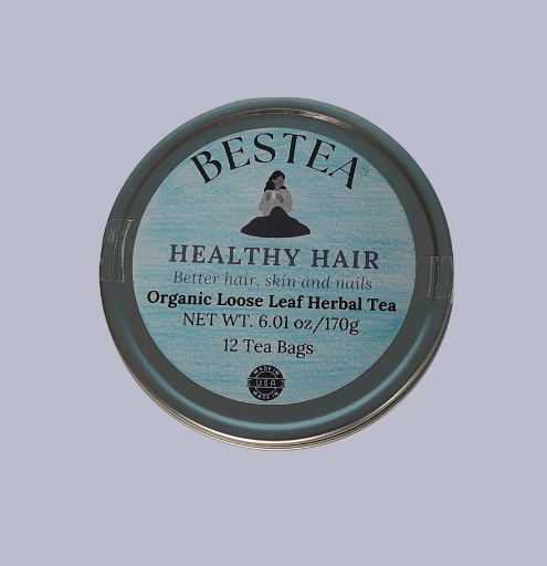 Healthy Hair Herbal Tea Tin (12 tea bags)
