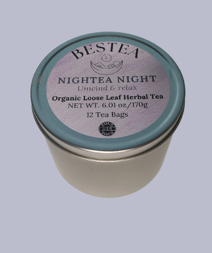 Nightly Night Herbal Tea Tin (12 tea bags)