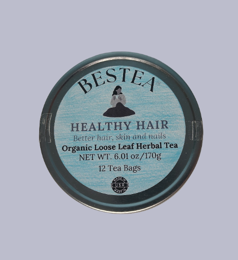 Healthy Hair Herbal Tea Tin (12 tea bags)
