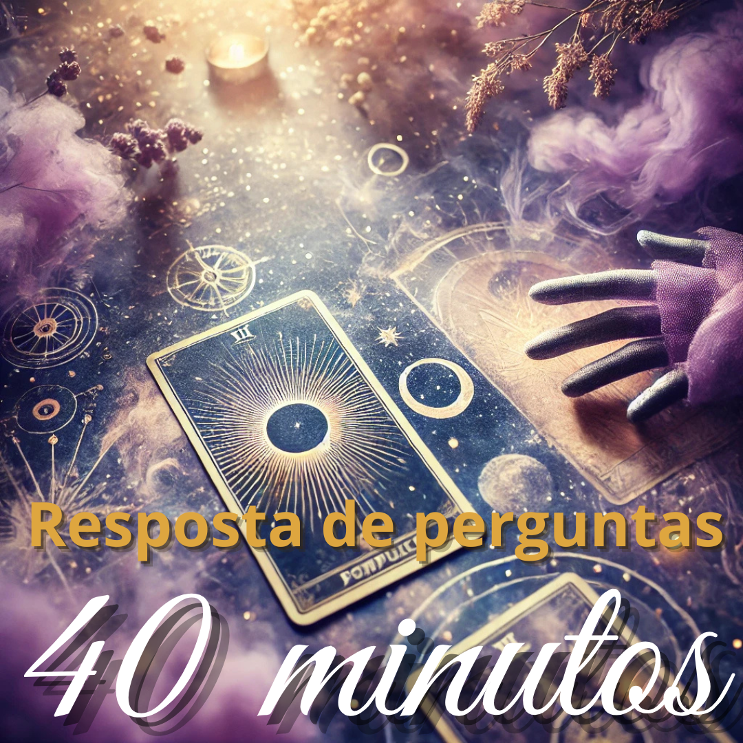 Tarot de Respostas - 40 Minutos
