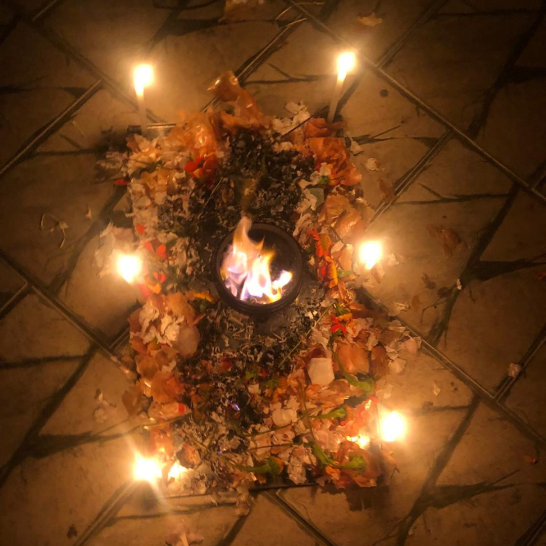 Ritual de limpeza  energética 