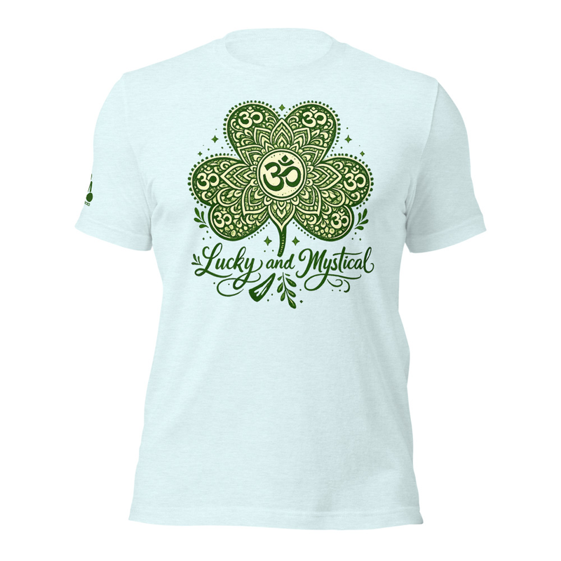 Lucky and Mystical Shamrock St. Patrick's Day Unisex Tee