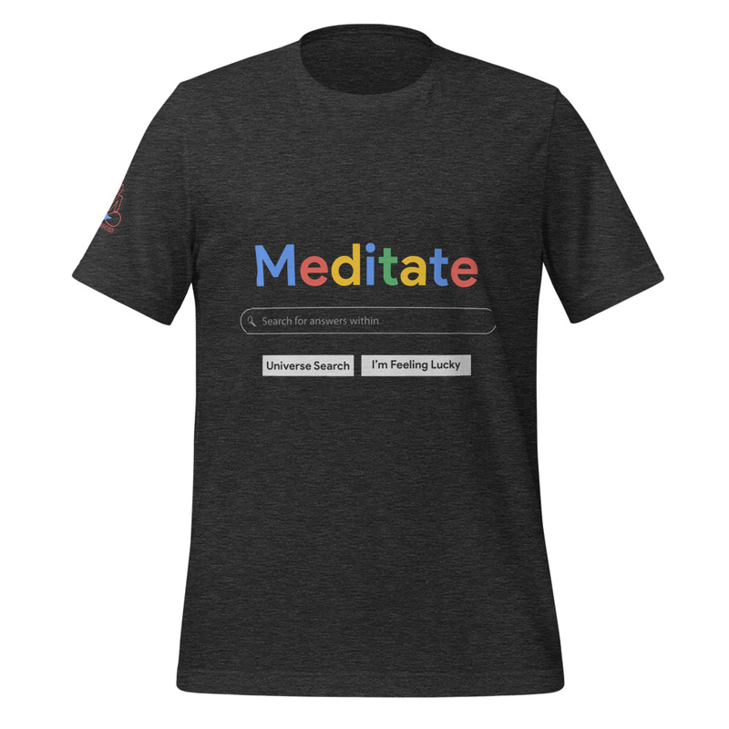 Meditate Search Graphic Unisex T-Shirt