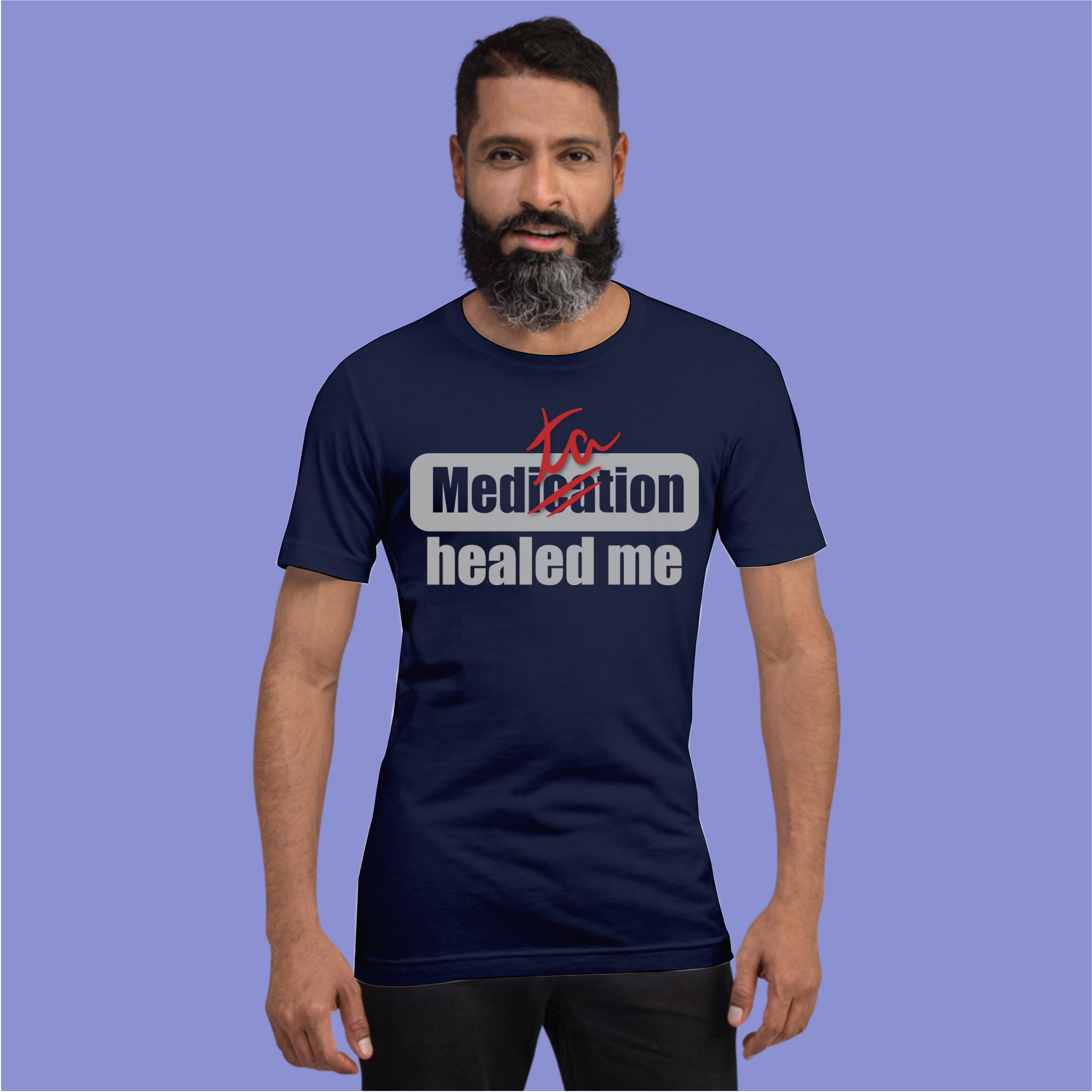 Meditation Healed Me Premium Quality Unisex Tshirt