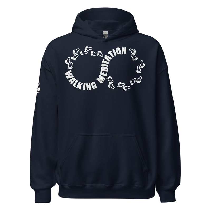 Infinite Possibilities Footsteps Walking Meditation Hoodie