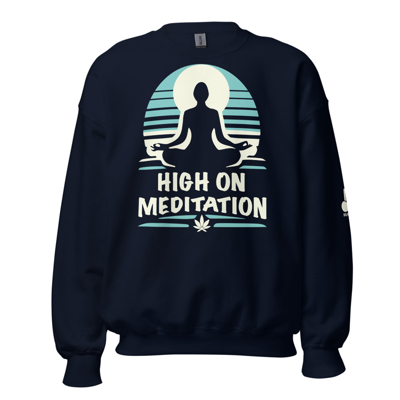 High On Meditation Unisex Sweatshirt