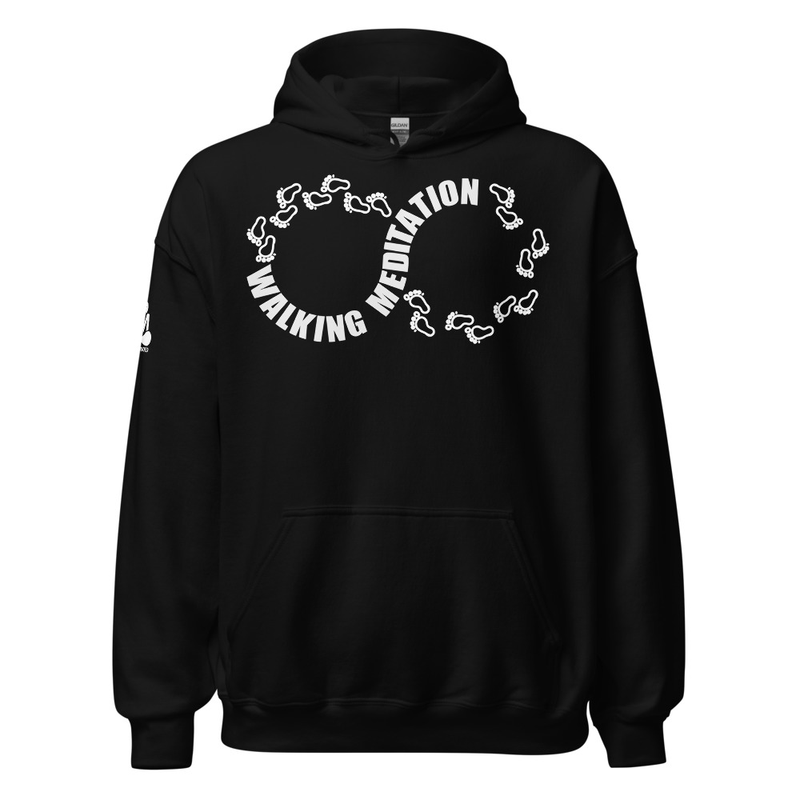 Infinite Possibilities Footsteps Walking Meditation Hoodie