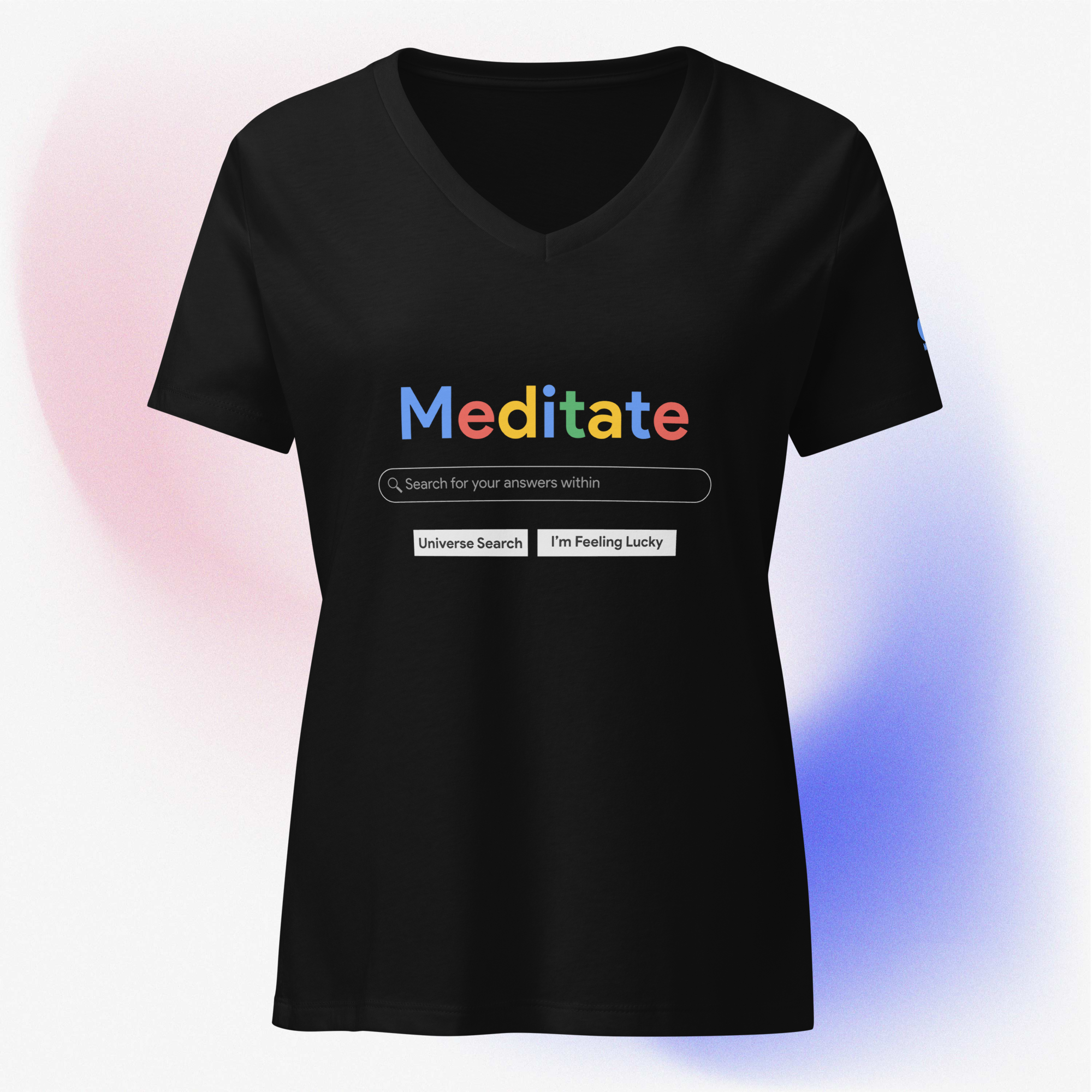 Meditate V-neck T-shirt