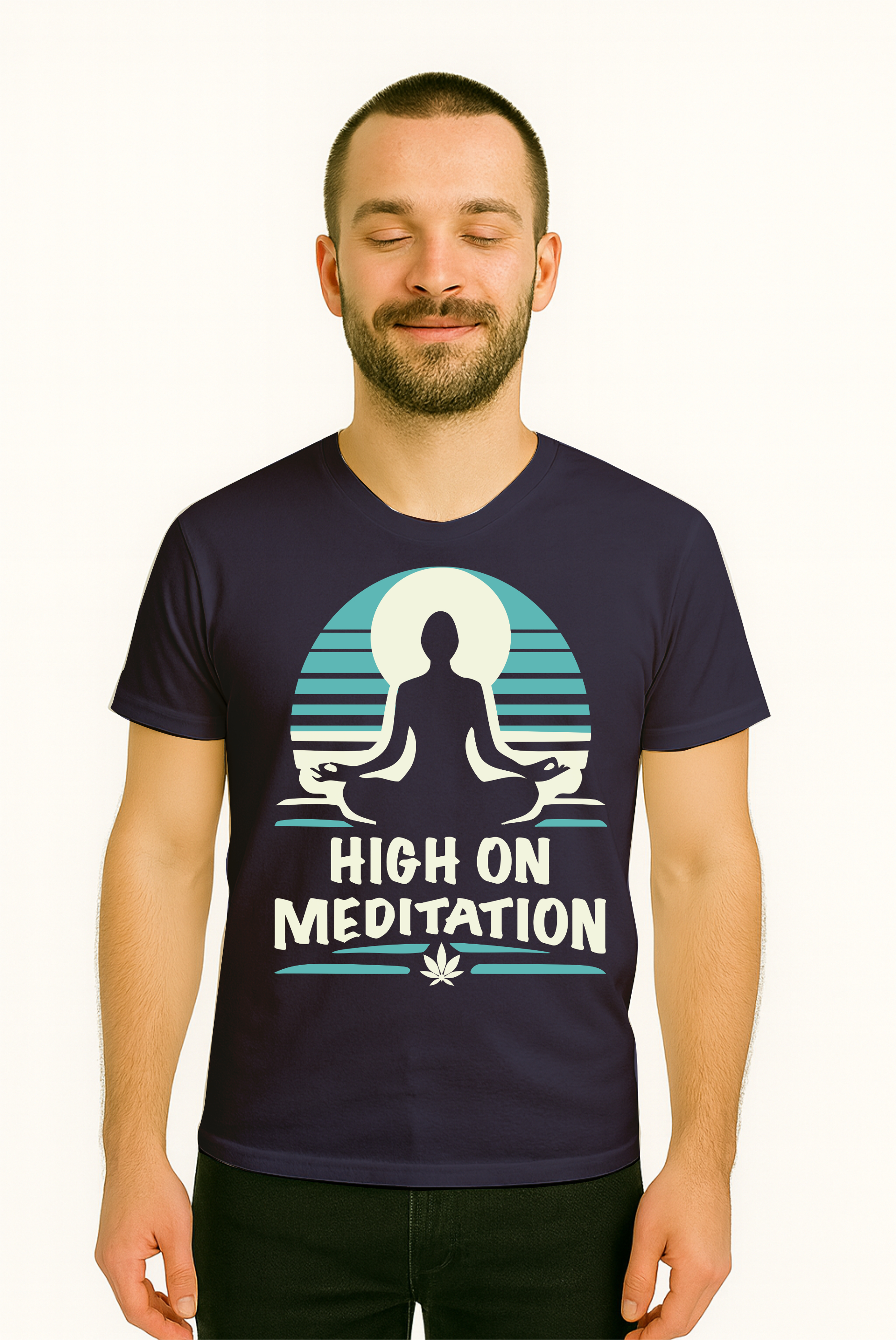 High On Meditation Unisex T-Shirt