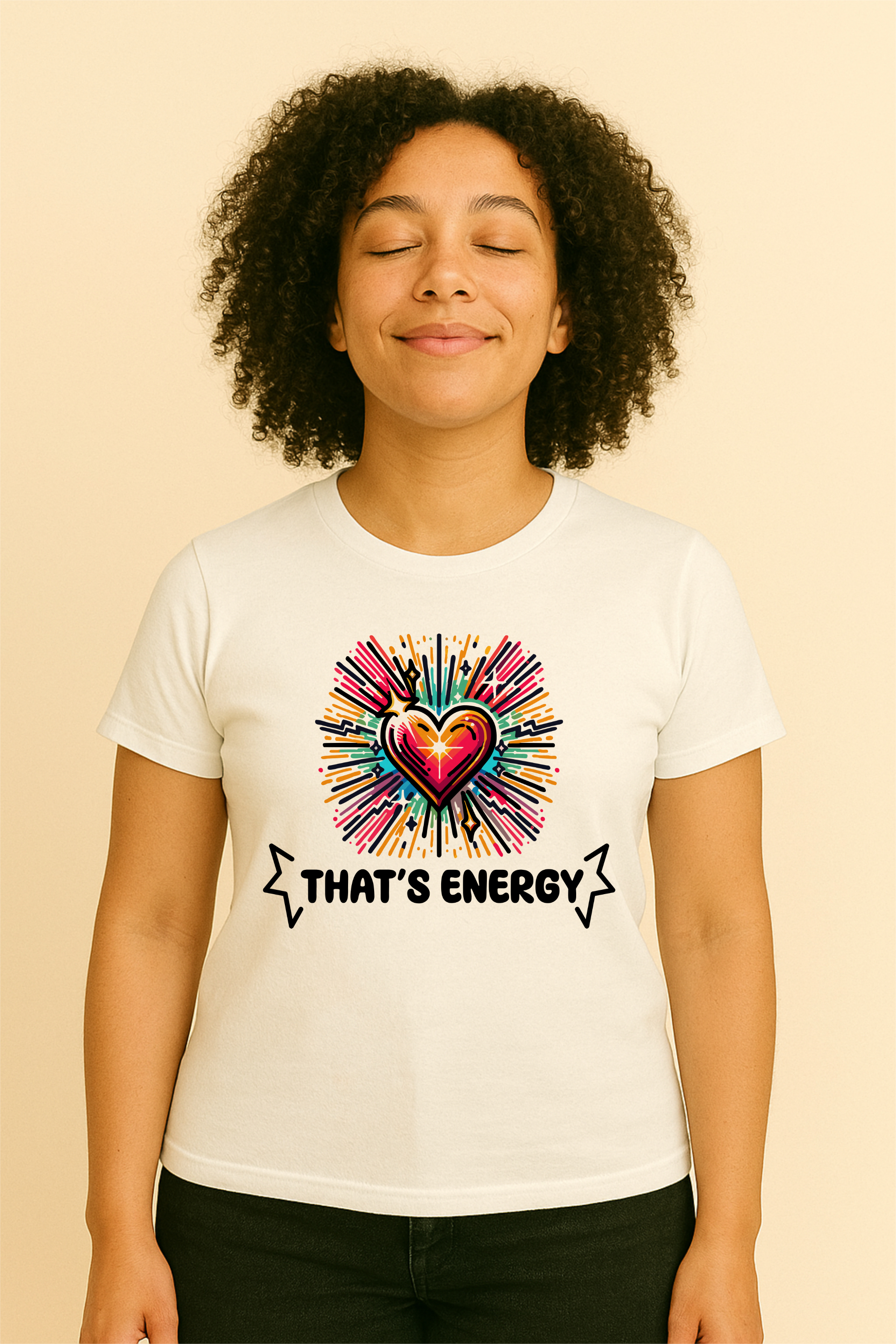 That's Energy Heart Graphic Unisex T-shirt