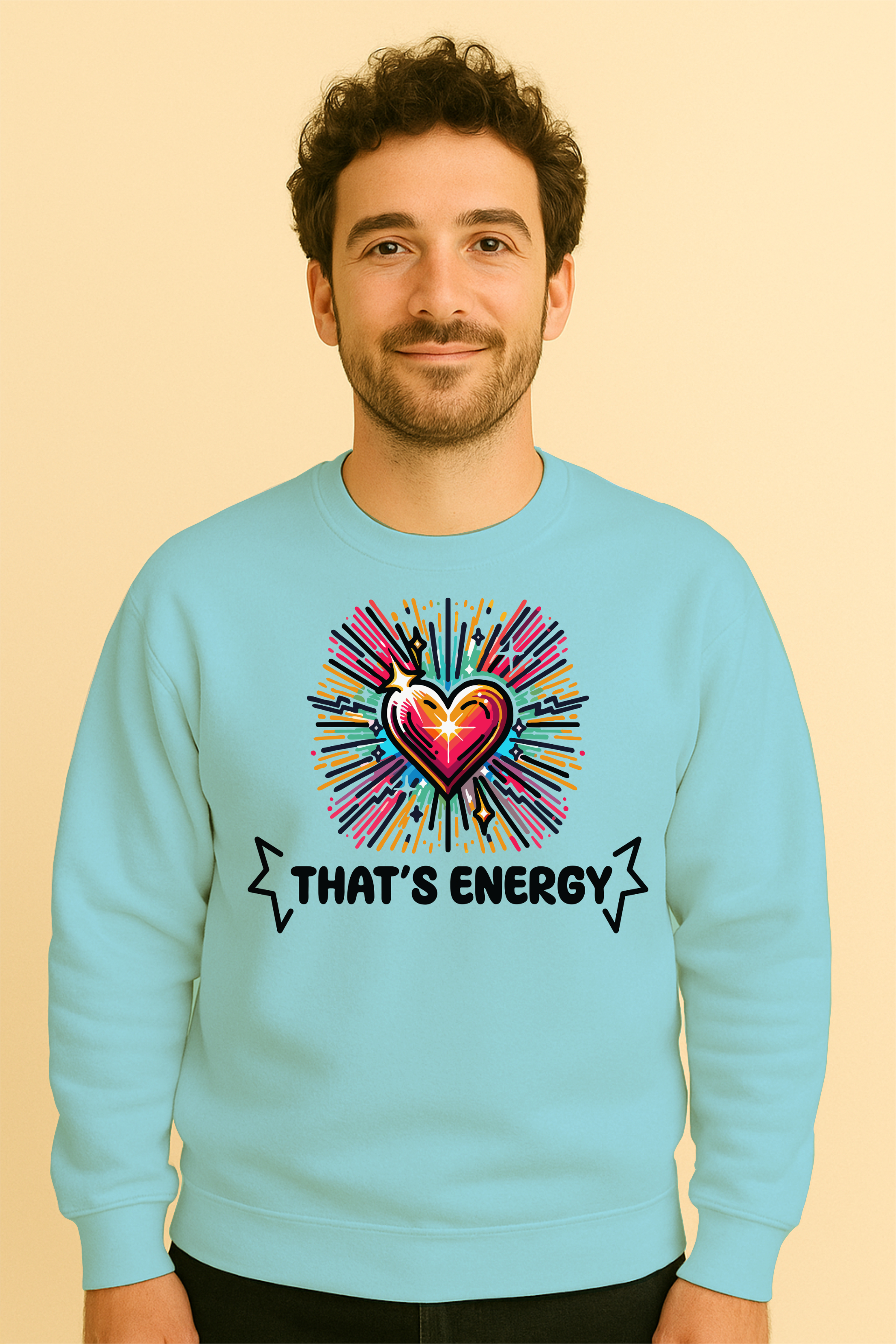 That's Energy Heart Unisex Sweatshirt