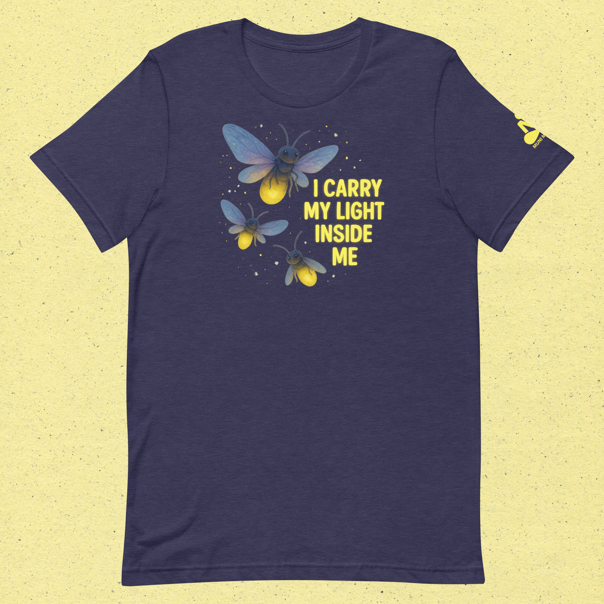 I Carry My Light Inside Me Firefly Graphic Unisex T-shirt