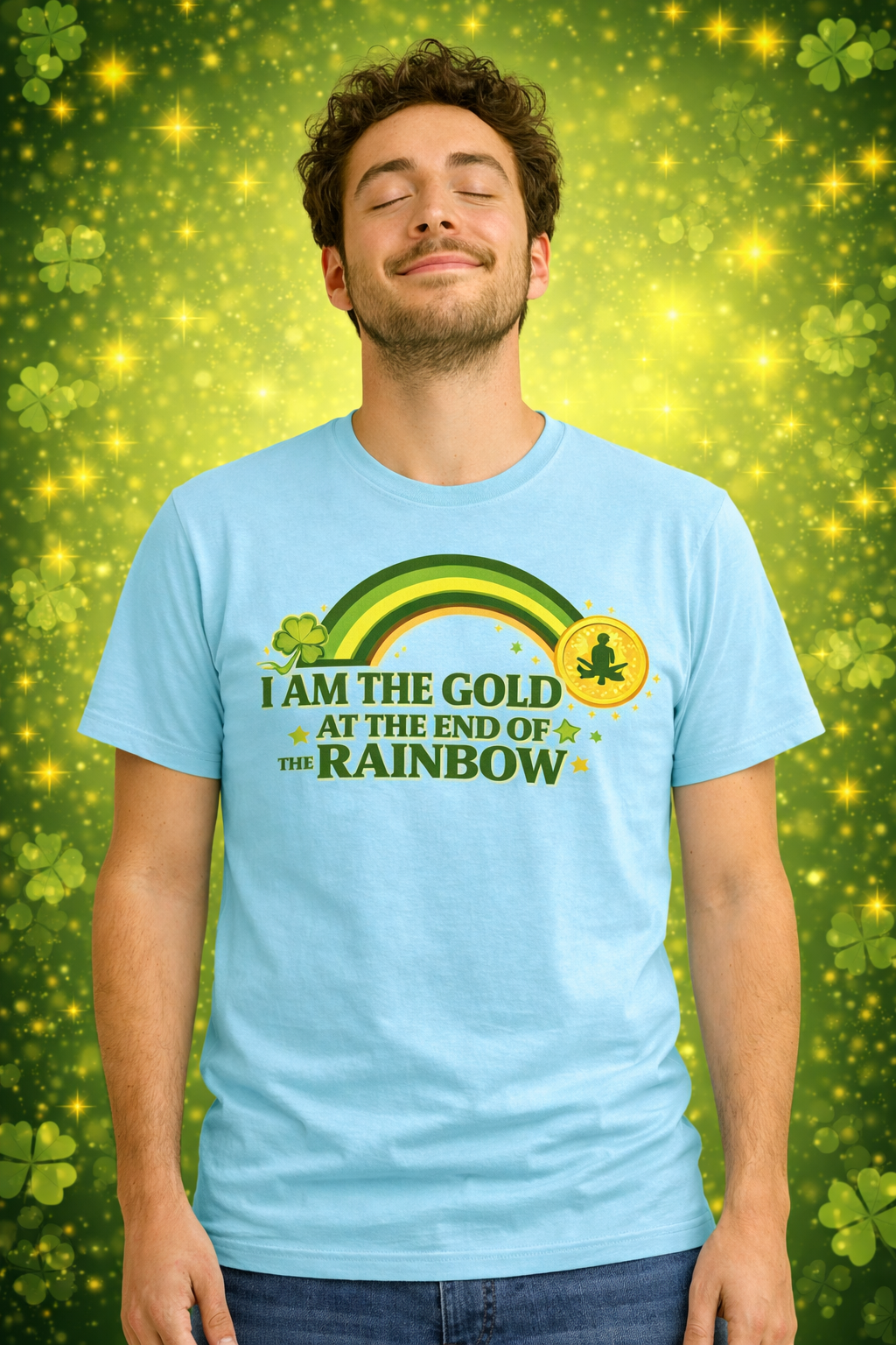 I am the Gold at the End of the Rainbow St. Patrick Day Unisex t-shirt