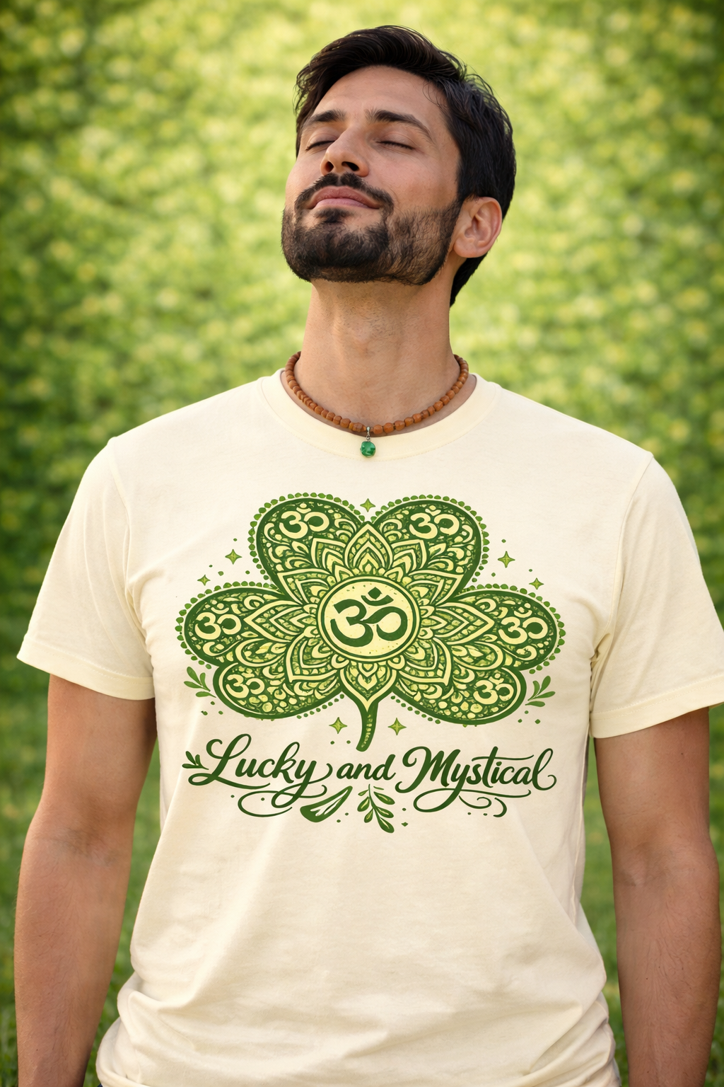 Lucky and Mystical Shamrock St. Patrick's Day Unisex Tee