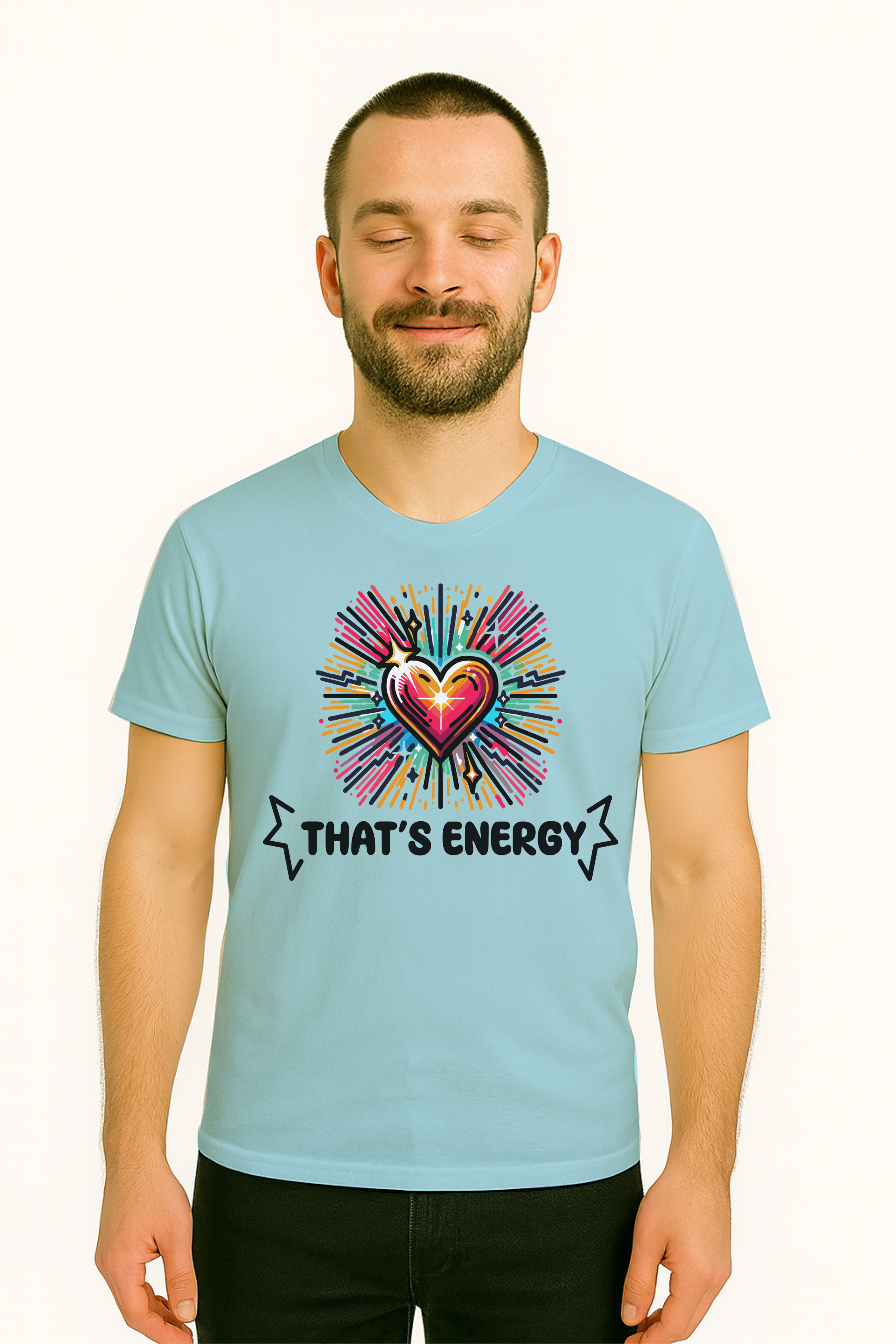 That's Energy Heart Graphic Unisex T-shirt