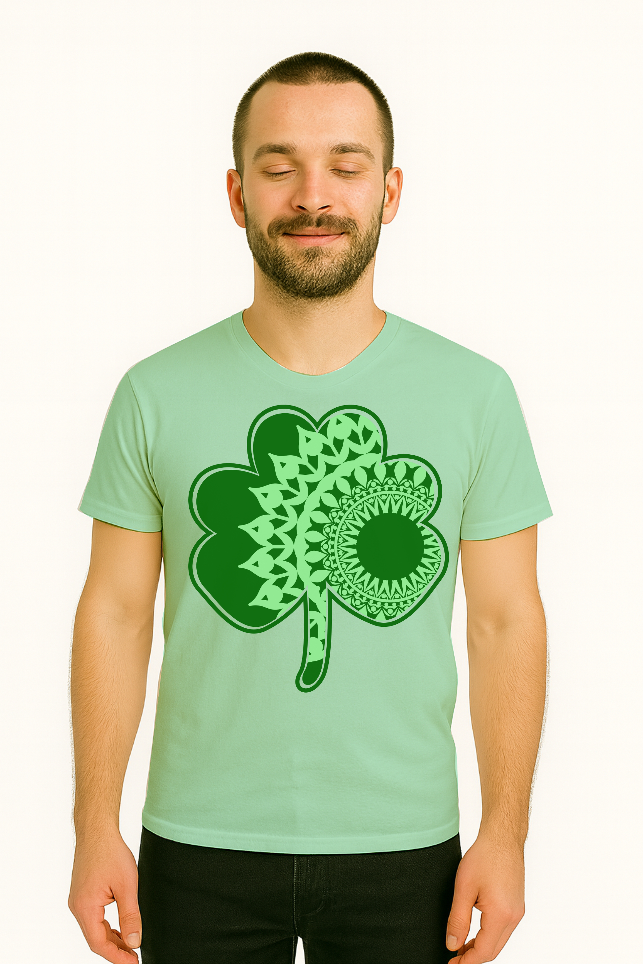 Celtic Clover Graphic T-Shirt
