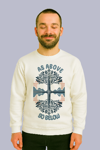 As Above So Below Unisex Sweatshirt