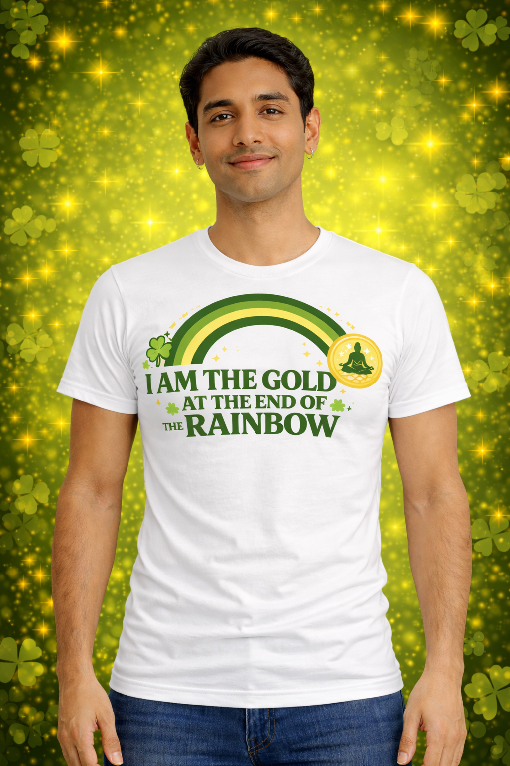 I am the Gold at the End of the Rainbow St. Patrick Day Unisex t-shirt