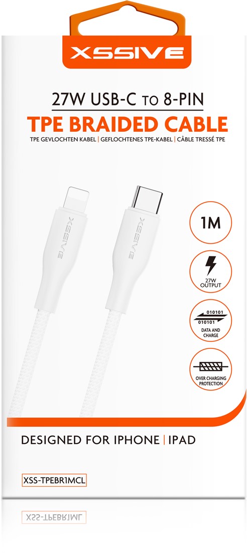 20W USB C to 8-Pin Cable