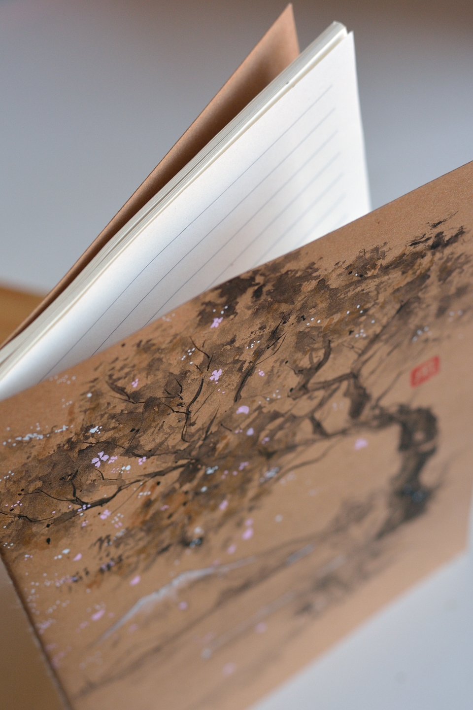 L'arbre dorée et le mont Fuji