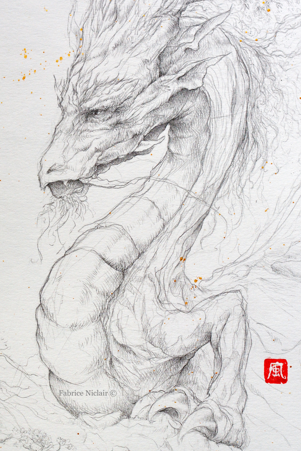 Le dragon Saint-Just-le-Martel - 龍