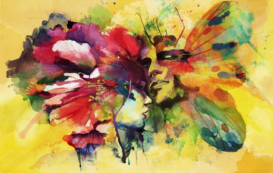 Abstract Expressionist Painting