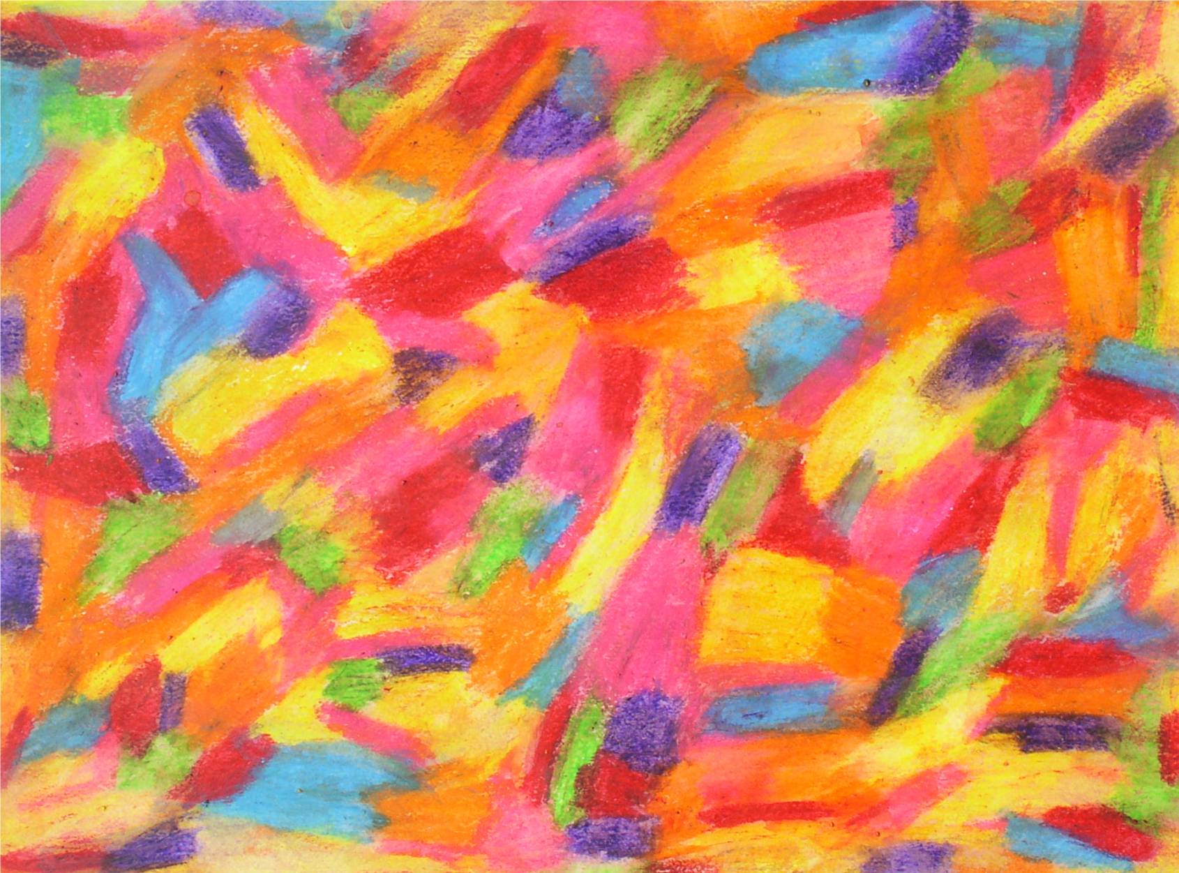Abstract Colorful Painting