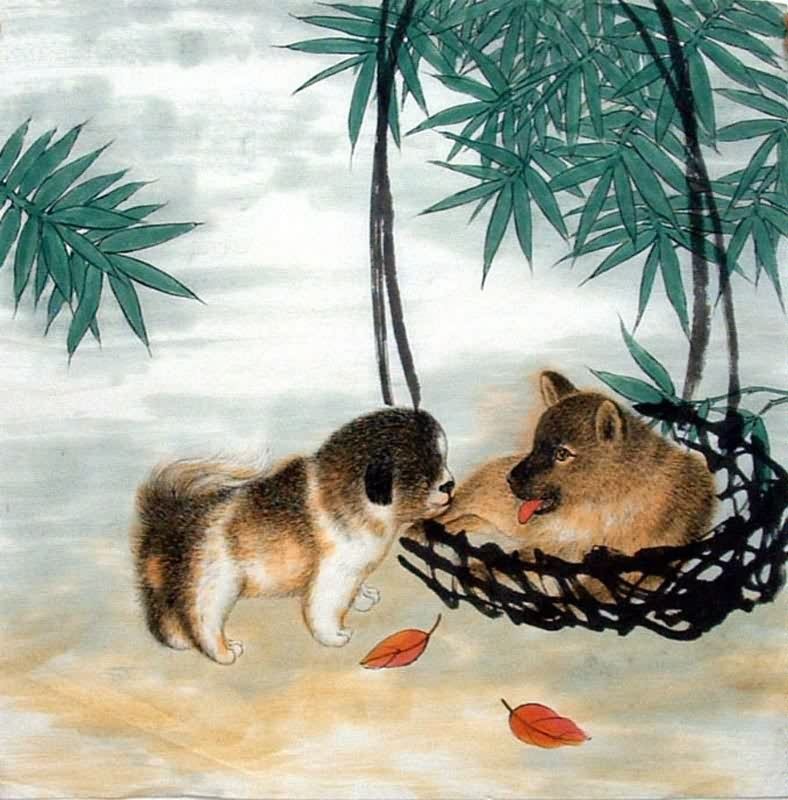 Dog Illustration Art Print