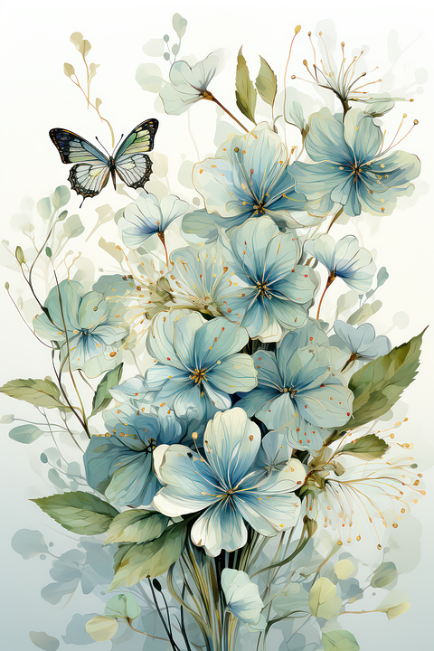 Floral Art Print