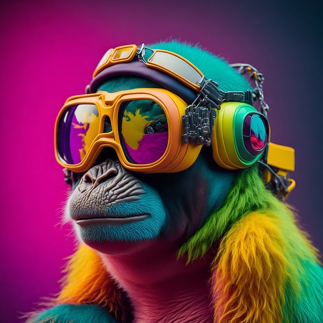 Futuristic Primate Art