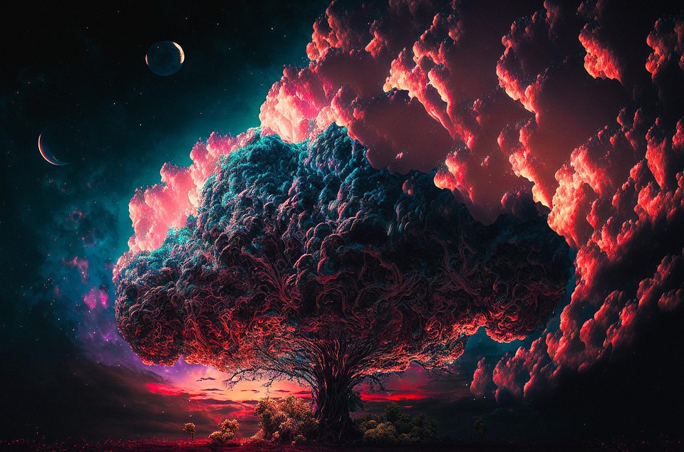 Fantasy Tree Art Print