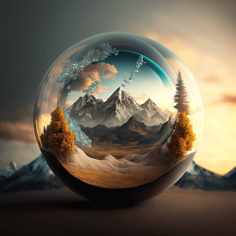 Enchanted Crystal Globe