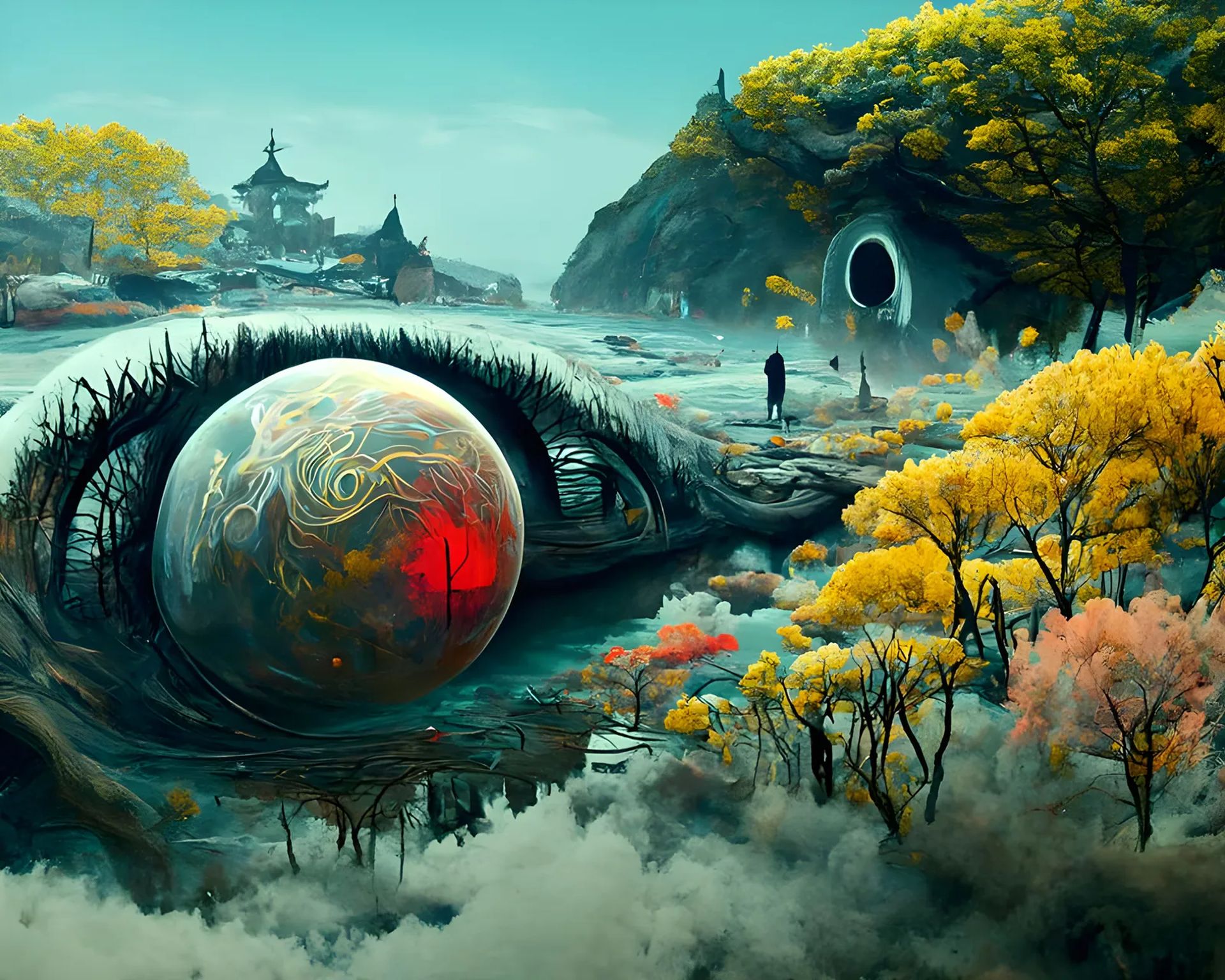 Surreal Fantasy Art Print