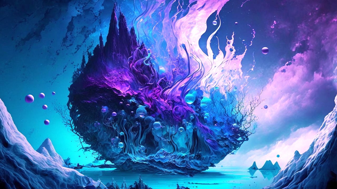 Enchanted Fantasy Landscape Art