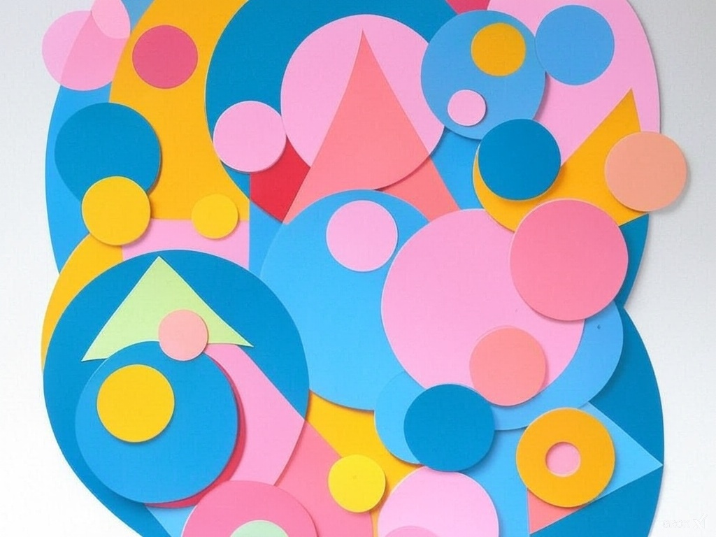 Colorful Geometric Wall Art