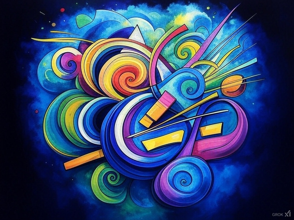 Abstract Geometric Art