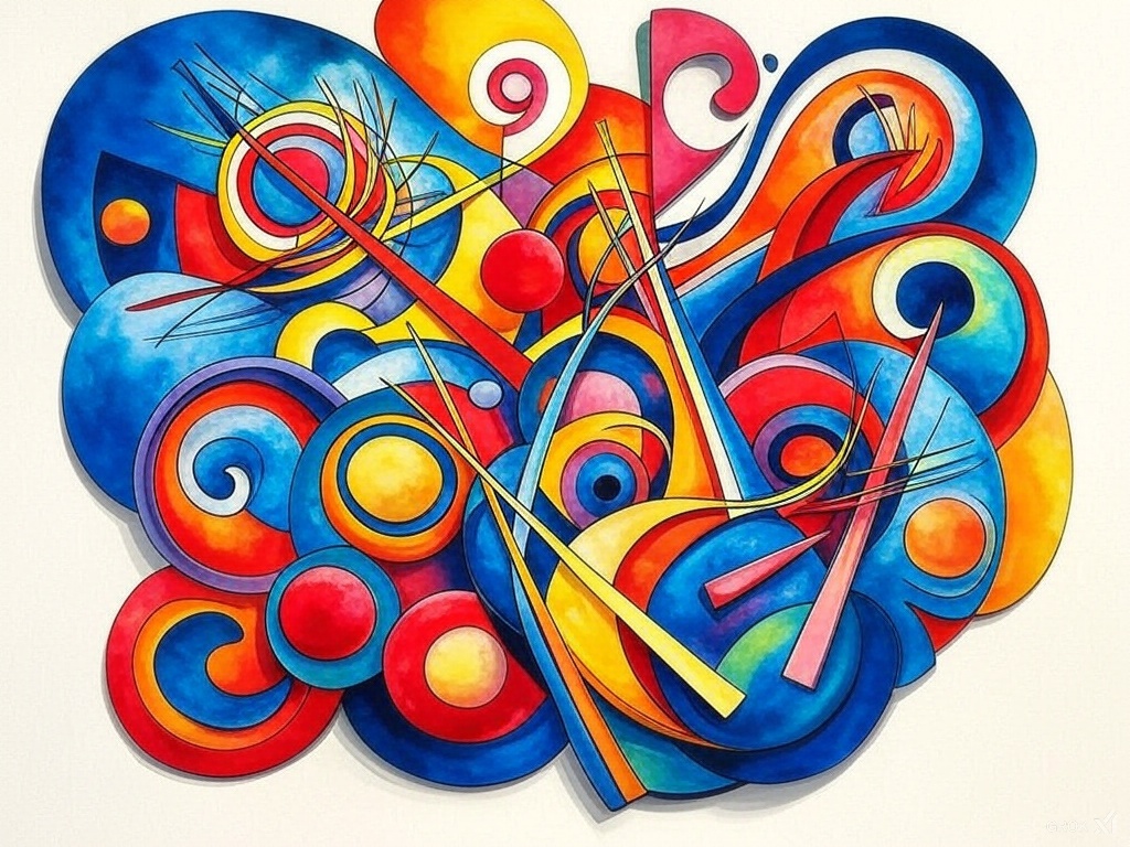 Abstract Modern Art Painting