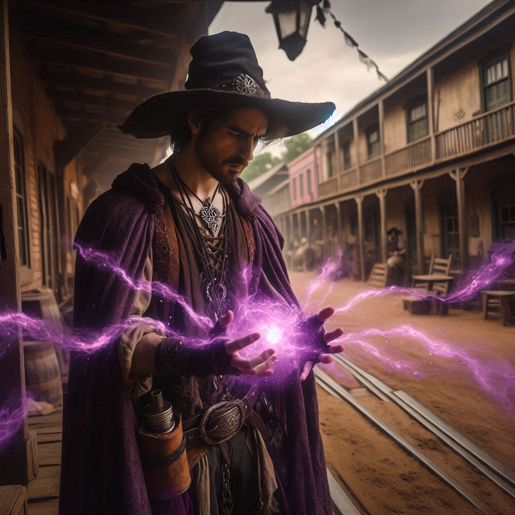 Free Cowboy Themed Character Sheet